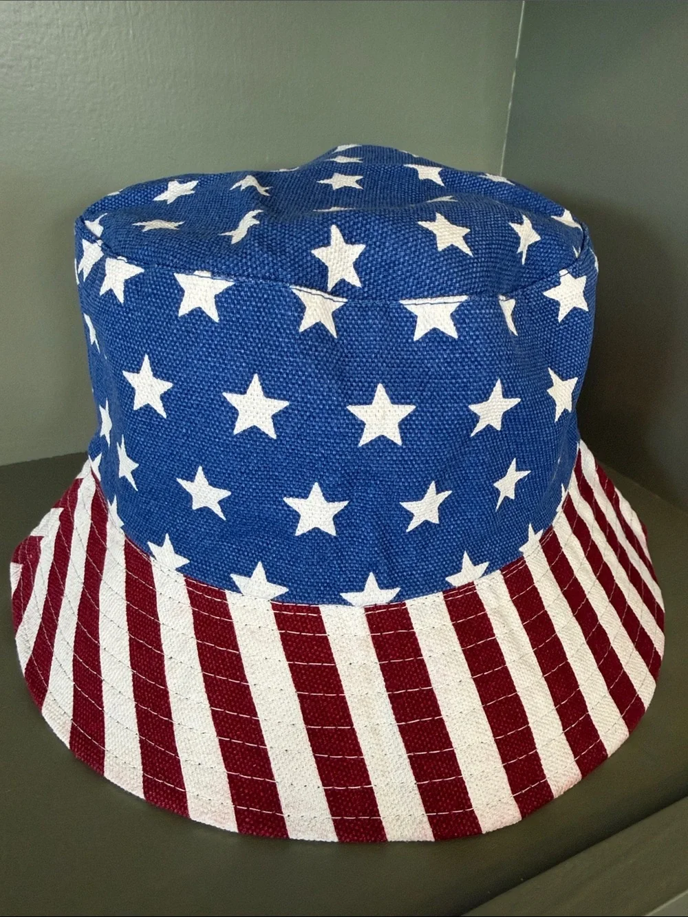 Stars & Stripes Bucket Hat - NWOT